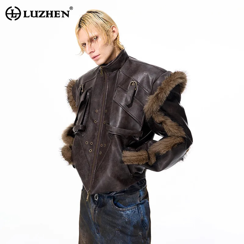 LUZHEN модная персонализирован – обзор и цена Street Fashion Men 2025