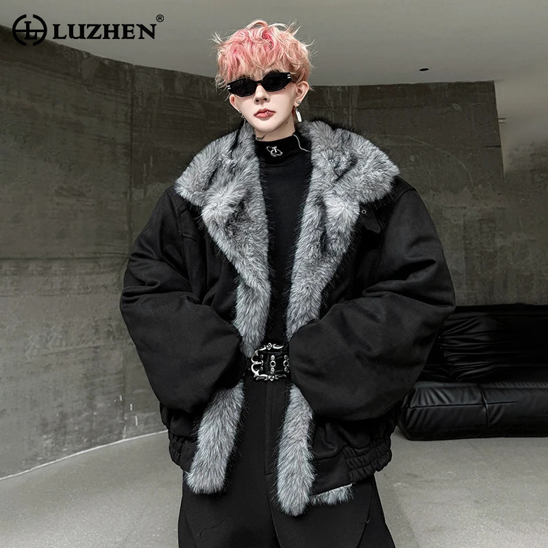 LUZHEN 2025, зимнее новое высо – обзор и цена Street Fashion Men 2025